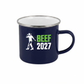 Beef Australia 2027 Enamel Mug - Navy