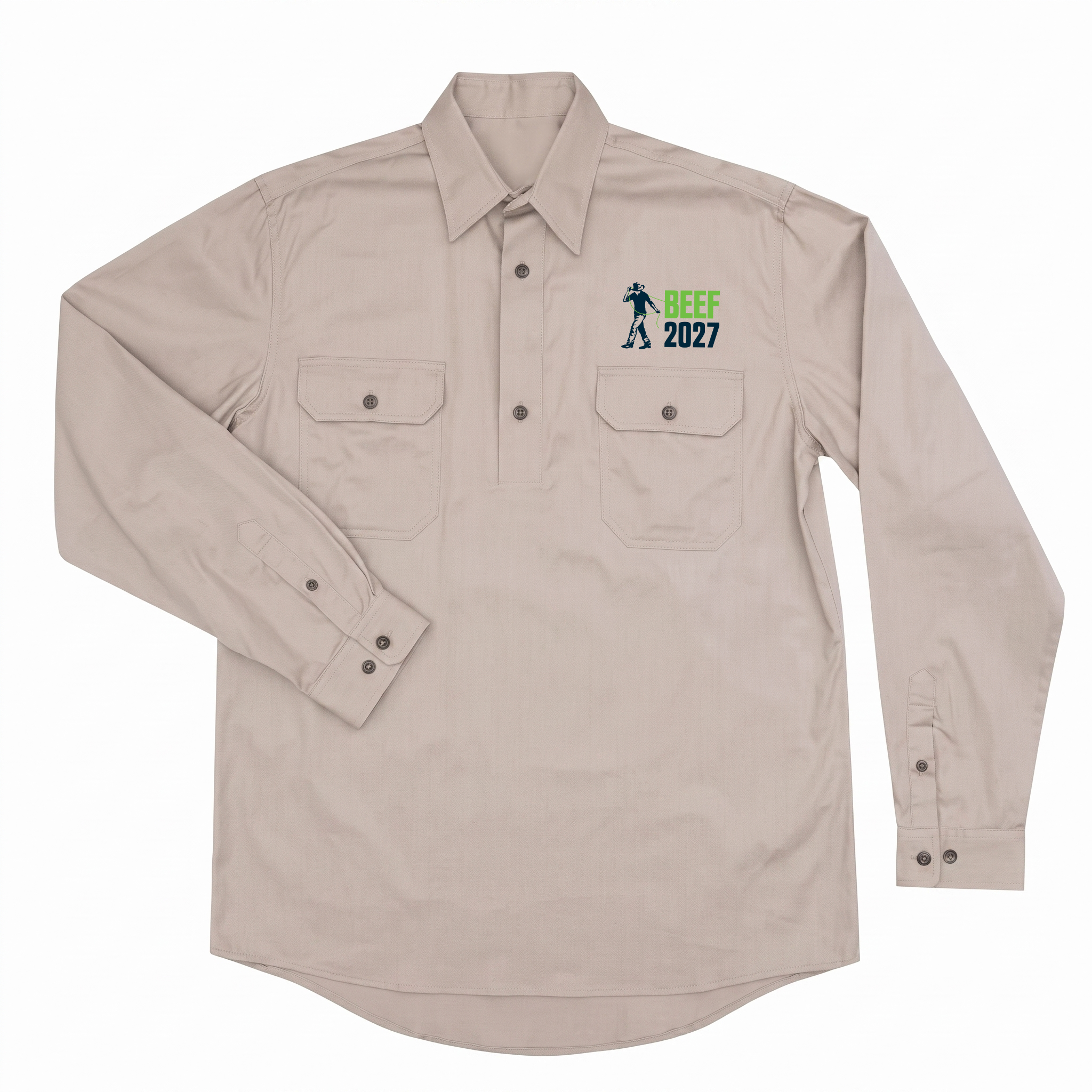 Beef Australia 2027 Men's Work Shirt