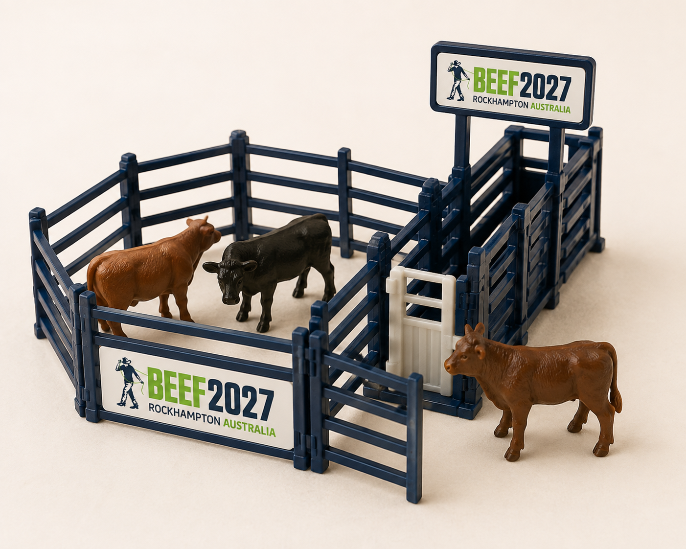 Beef Australia 2027 Kids Play Set (Cow & Yards)